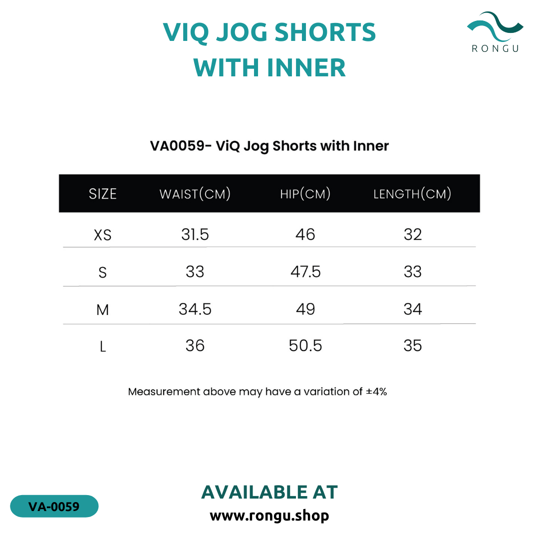 VIQ Jog Shorts With Inner