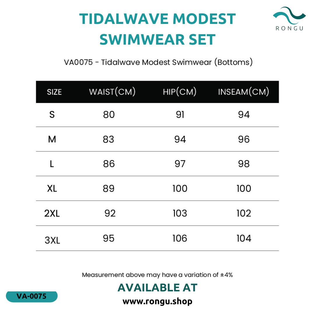 Tidalwave Modest Swimwear Set