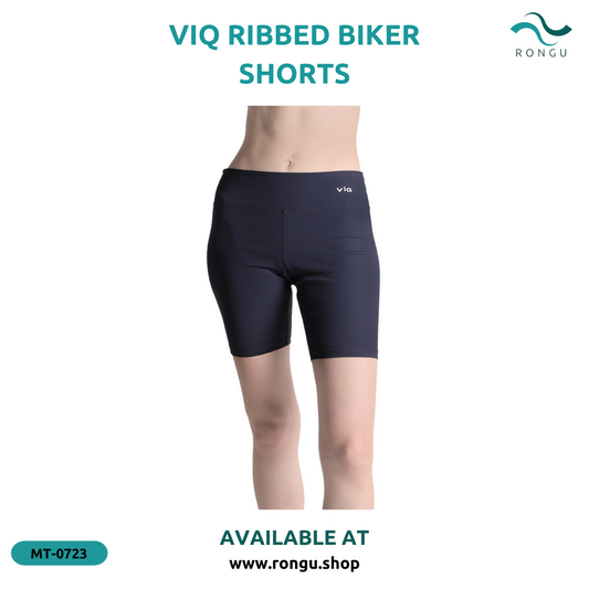 ViQ Ribbed Biker Shorts