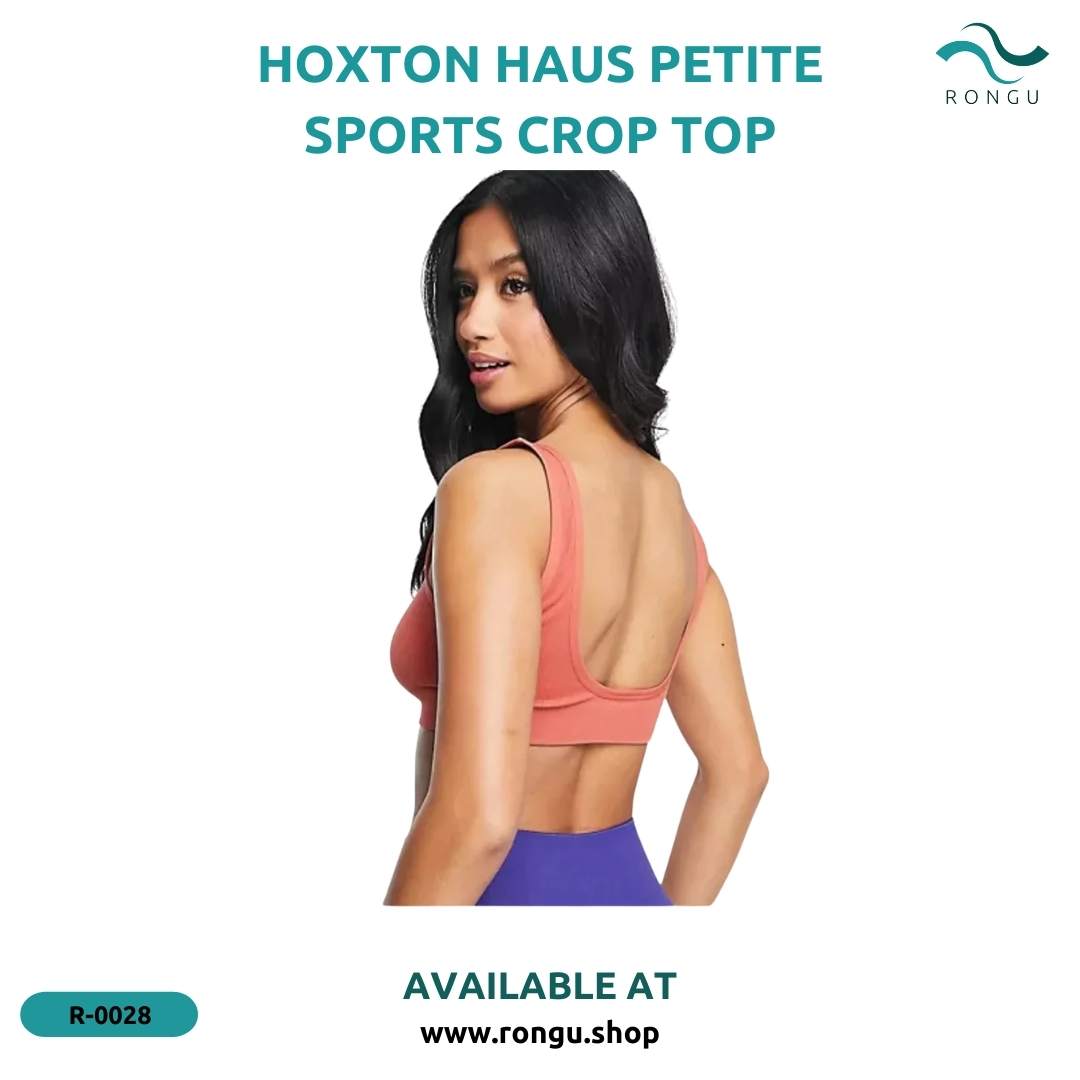 Hoxton Haus Petite Seamless Sports Crop Top