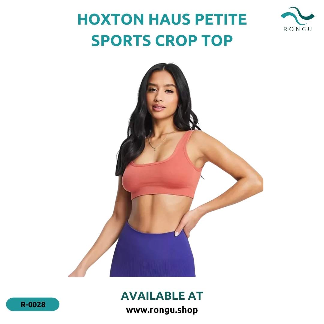 Hoxton Haus Petite Seamless Sports Crop Top