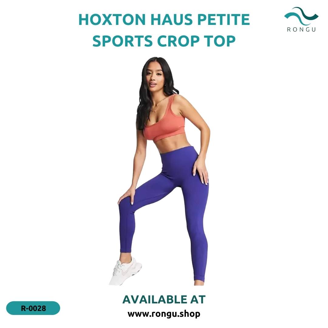 Hoxton Haus Petite Seamless Sports Crop Top