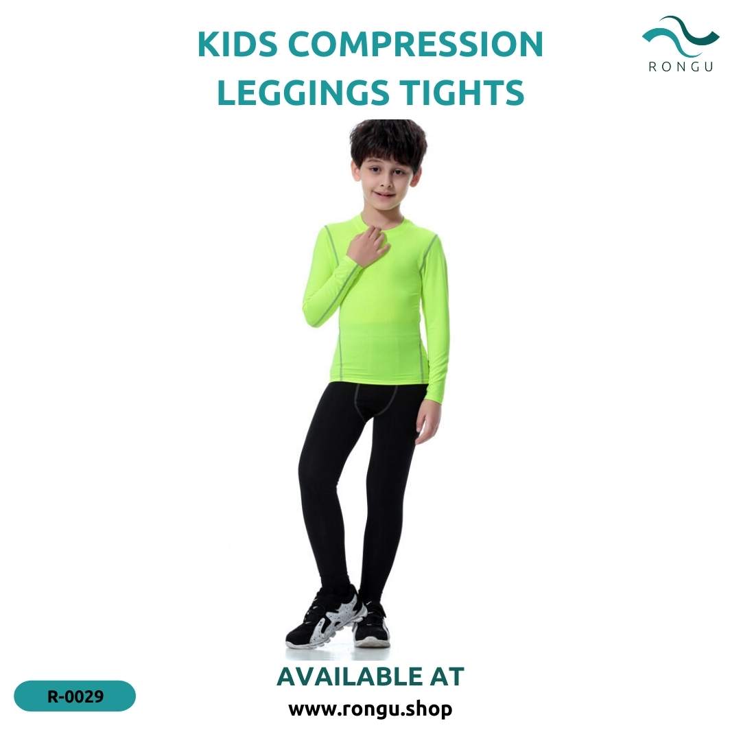 Kids Compression Leggings Tights