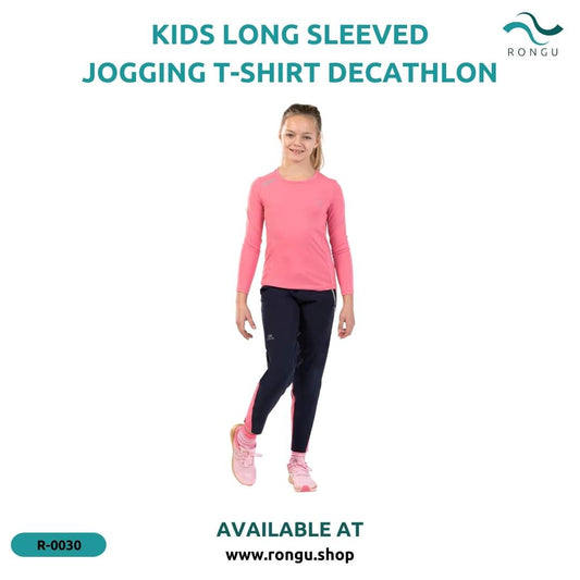 Kids Long-Sleeved Jogging T-Shirt - Decathlon