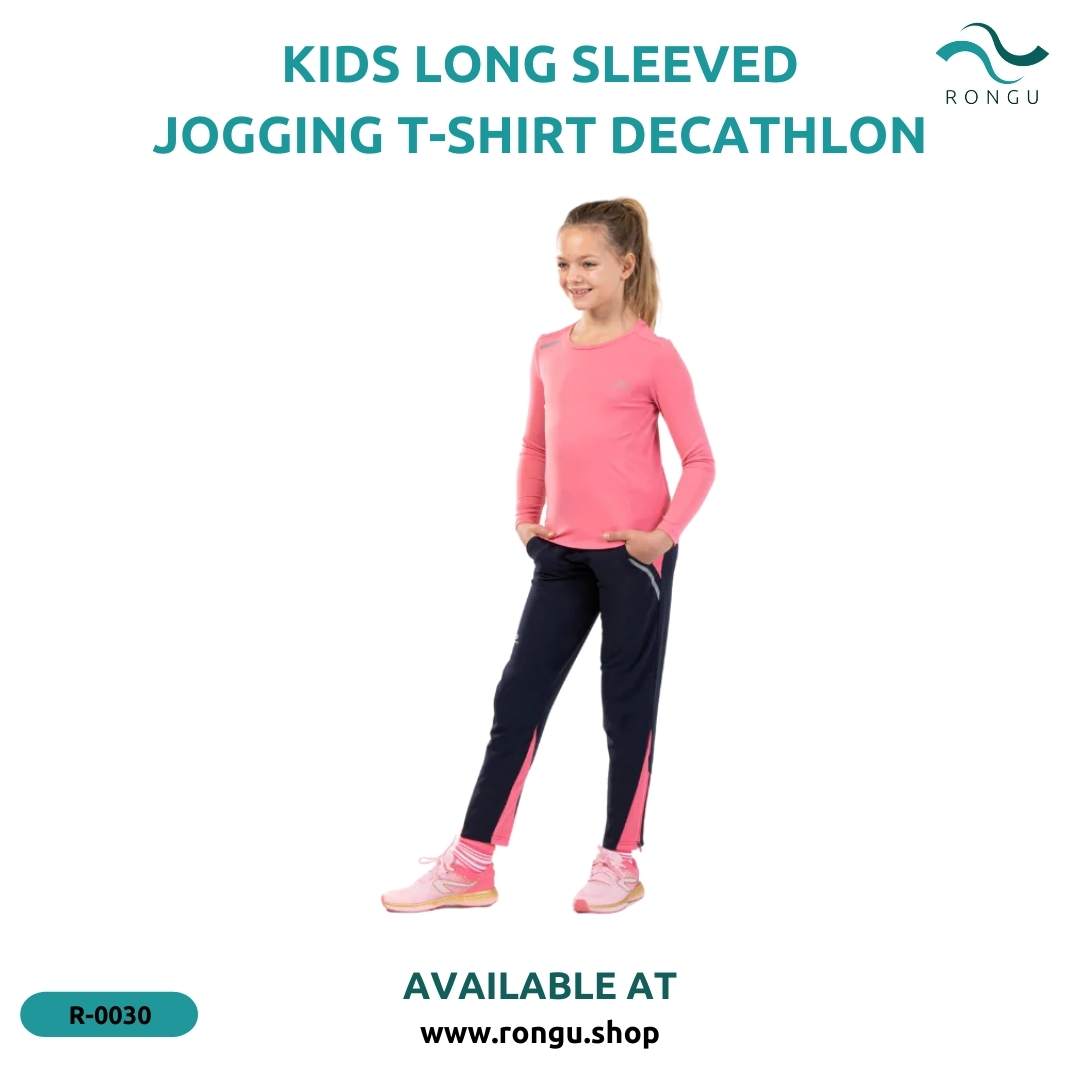 Kids Long-Sleeved Jogging T-Shirt - Decathlon