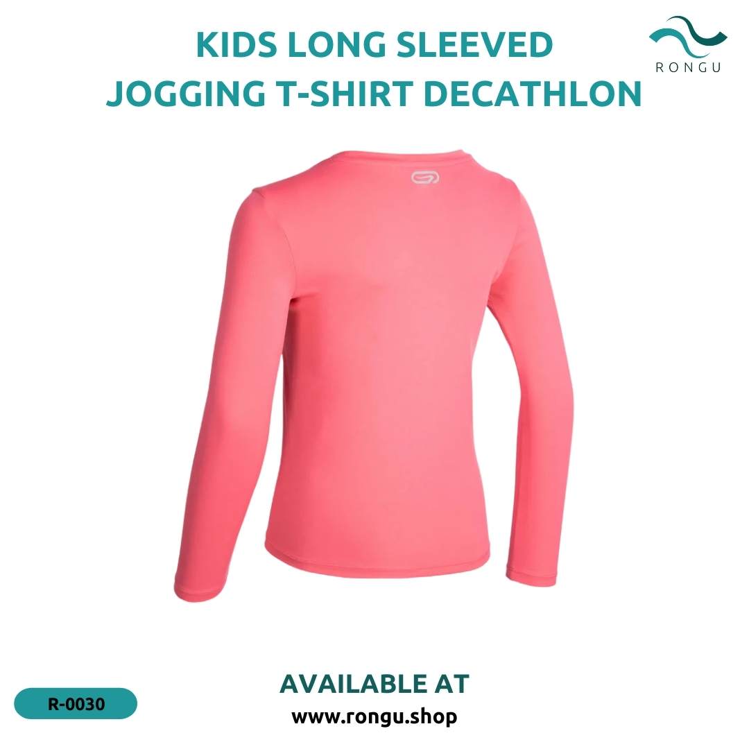 Kids Long-Sleeved Jogging T-Shirt - Decathlon