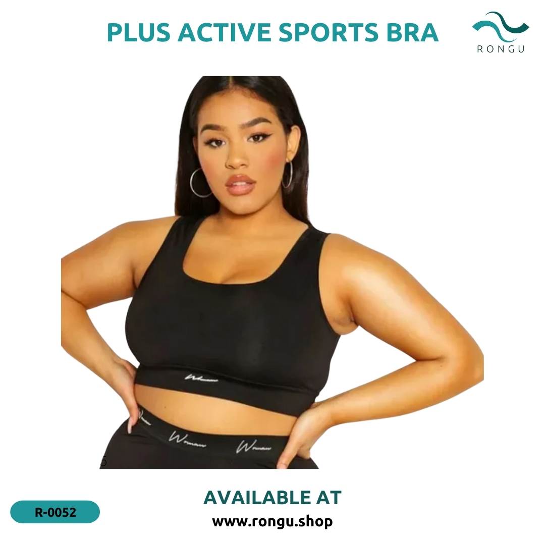 Plus Active Sports Bra