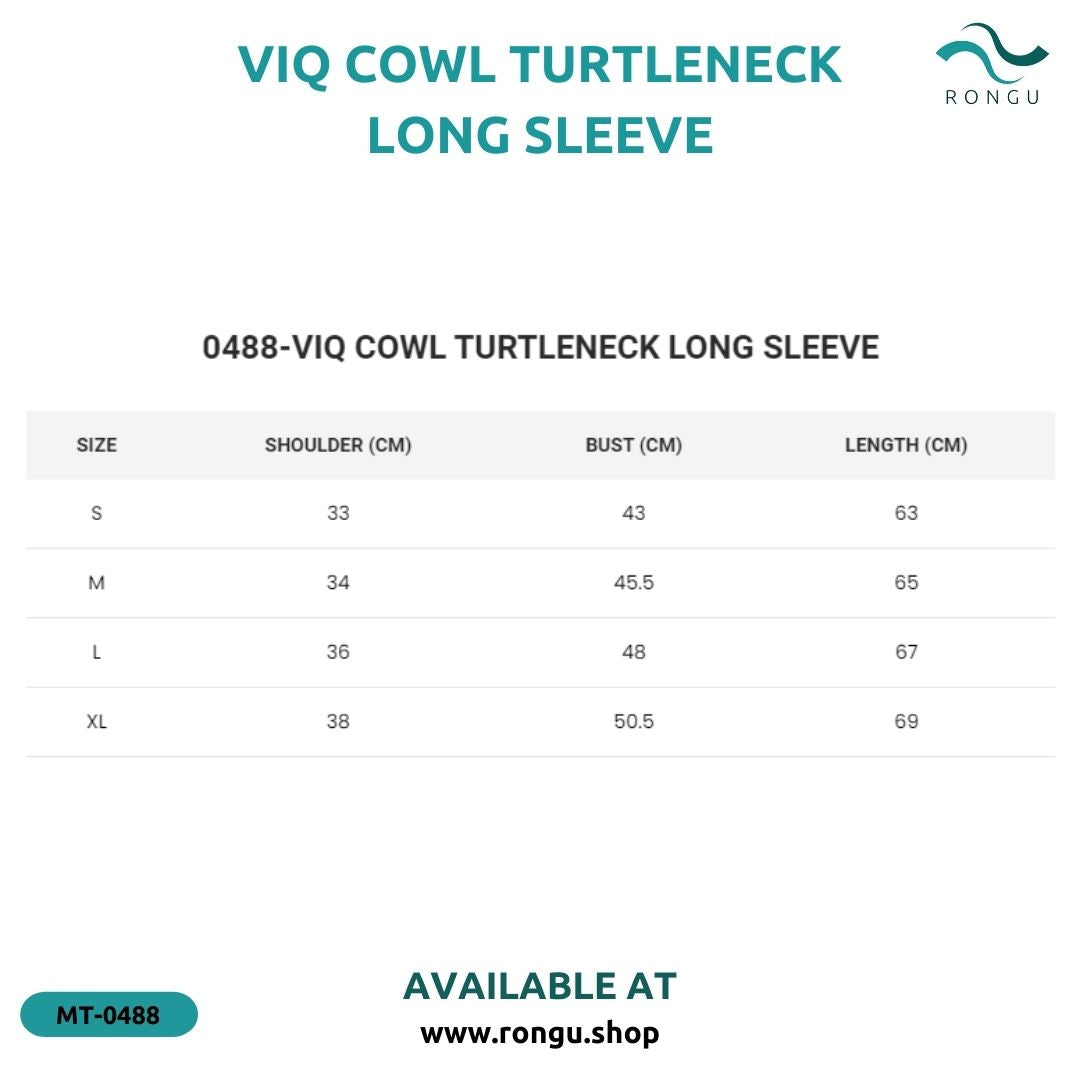 ViQ Cowl Turtleneck Long Sleeve