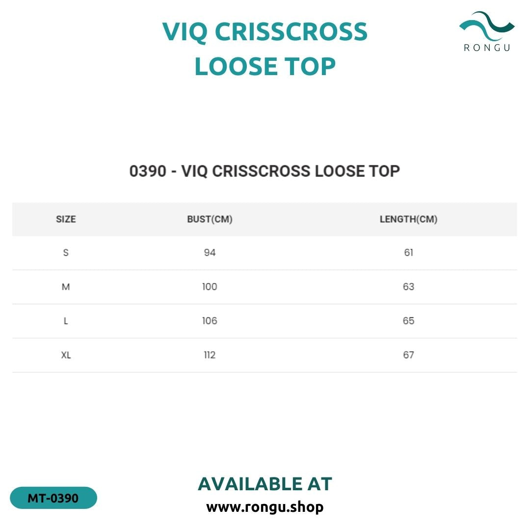 ViQ Crisscross Loose Top