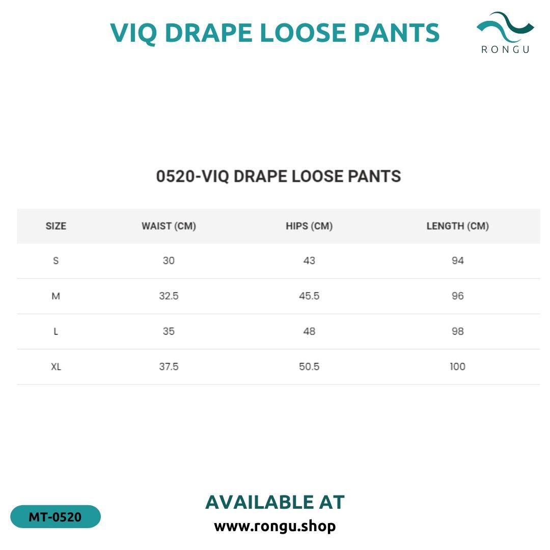 ViQ Drape Loose Pants