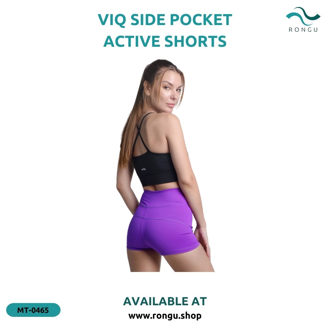 ViQ Side Pocket Active Shorts