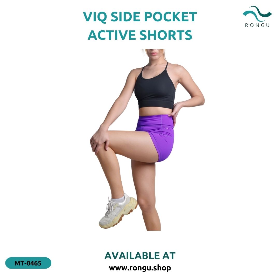 ViQ Side Pocket Active Shorts