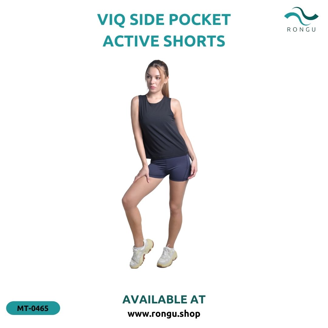 ViQ Side Pocket Active Shorts