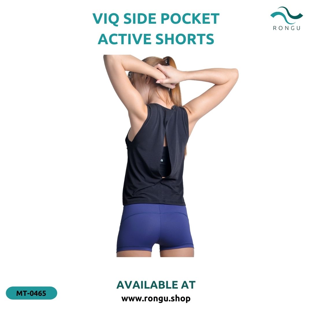 ViQ Side Pocket Active Shorts