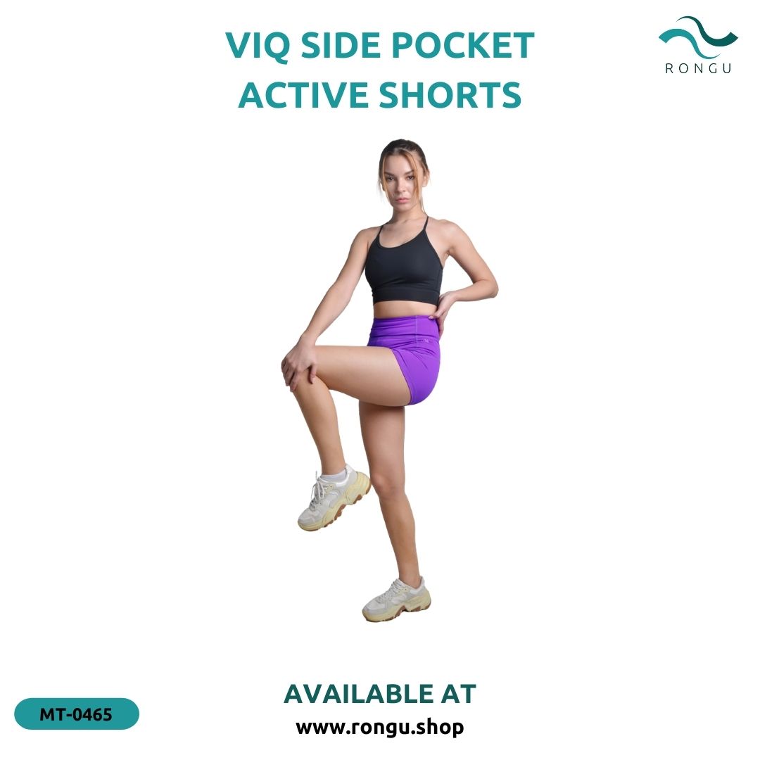 ViQ Side Pocket Active Shorts