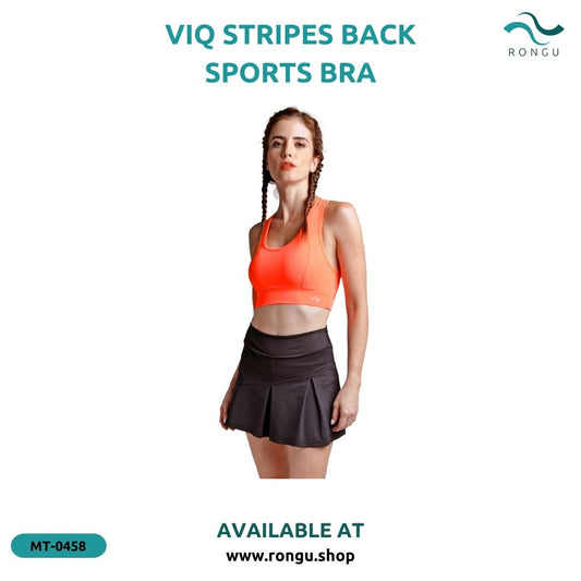 ViQ Stripes Back Sports Bra