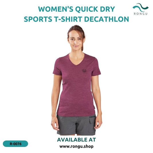 Women’s Quick Dry Sports T-Shirt - Decathlon